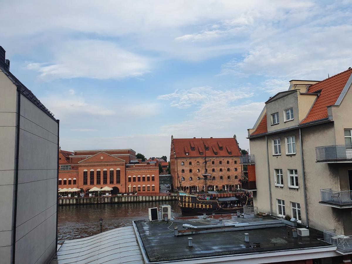 Apartament Nad Motlawa Gdańsk Kültér fotó